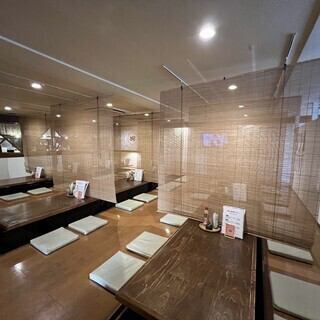 最大60名様までOK掘り炬燵