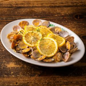 アサリとあおさのレモンパスタ