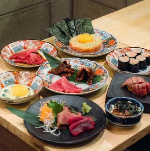 新鮮なネタを使用した握り寿司や、絶品あて巻き、一品料理が楽しめます。