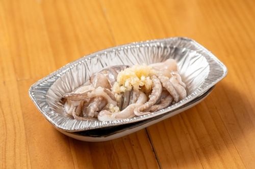 イカゲソガーリック焼き