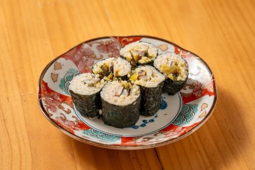 からし小肌高菜のあて巻き