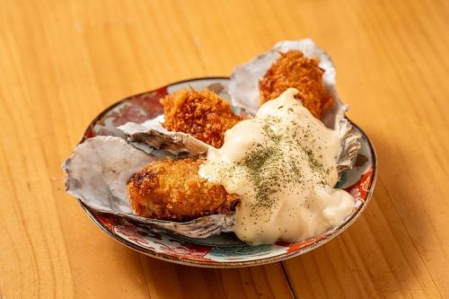 ゴロツキタルタル牡蠣フライ
