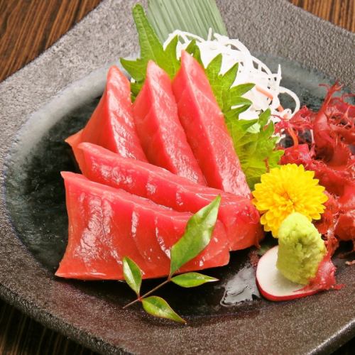 Sashimi of red tuna