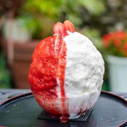 手作りソースとエスプーマのふわっふわクリーム♪