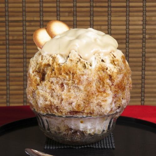 ロイヤルミルクティー※エスプーマかき氷は6月から再開いたします。