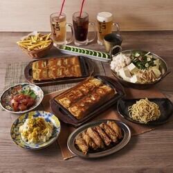 Gyoza course with all-you-can-drink 4,000 yen