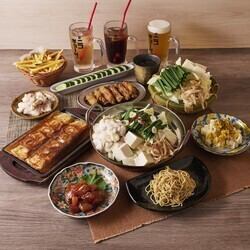 All-you-can-eat motsunabe and all-you-can-drink included: 5,500 yen