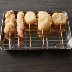 Assortment of 5 kinds of skewers