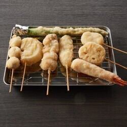 Assortment of 8 kinds of skewers