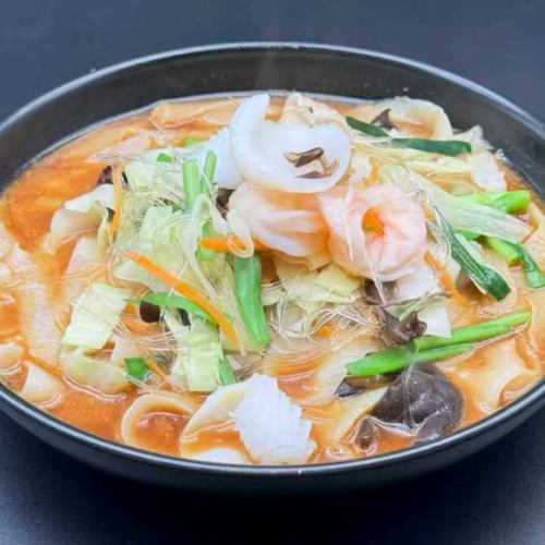 海鮮みそ刀削麺