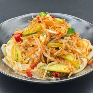 豚バラスライス刀削麺