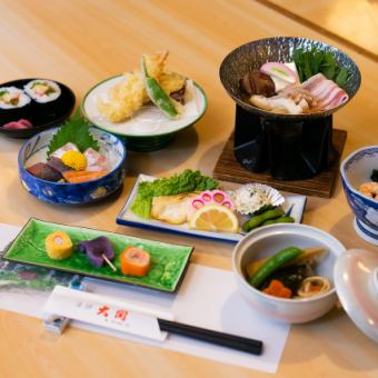 [2 hours all-you-can-drink included] Mini Kaiseki B (Mini Kaiseki meal) 5,900 yen (tax included)