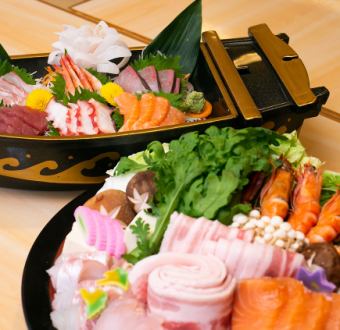 [2 hours all-you-can-drink included] Hotpot B course 4,800 yen (tax included)