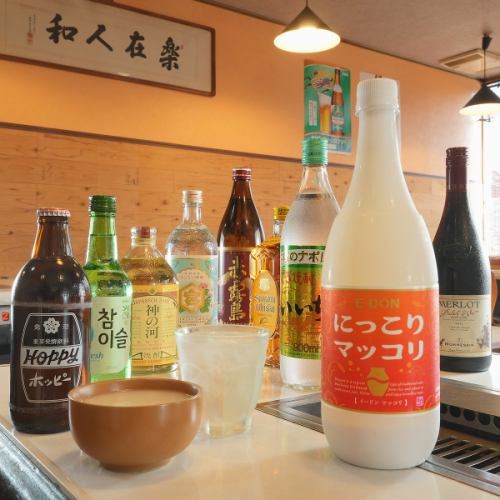 食事に合うドリンク充実◎
