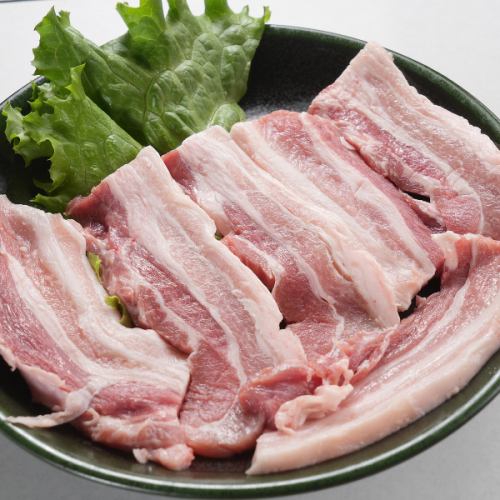 <秦野産門倉ポーク>サムギョプサル(バラ 三枚肉)