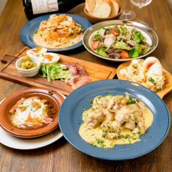 【マール定番◎】全7品 3500円コース※お料理のみ