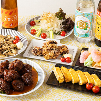 ◆白うさぎコース<全8品>：2時間制飲み放題付4,400円(税込)◆