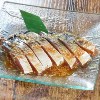 漬け胡麻さば