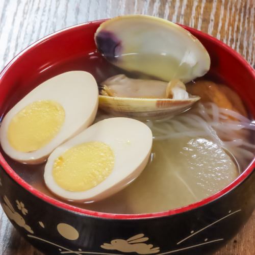 貝出汁おでん盛り