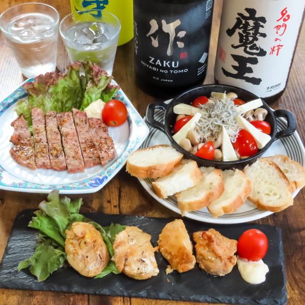 ◇◆「特製アヒージョ」や「国産豚のトンテキ」などお酒と相性抜群の一品料理が勢揃い！◆◇