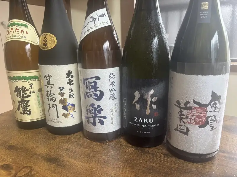 北千住の隠れ家、民家酒場 うさぎ亭の至高の日本酒ラインナップ