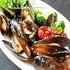 Mussels steamed in sherry