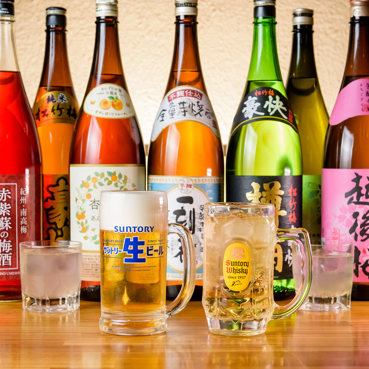 120分の単品飲み放題が1,078円（税込）！コスパ抜群でご用意♪