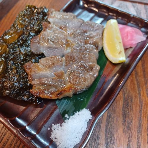 豚ロースの昆布〆焼き