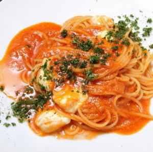 Hokkaido Fresh Mozzarella and Ripe Tomato Pasta