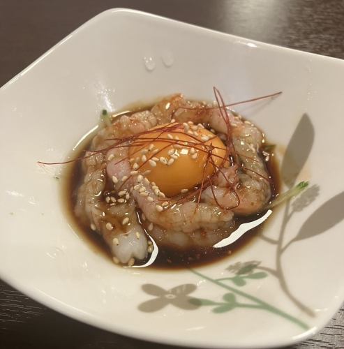 海老ユッケ