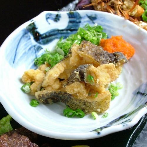 Deep-fried moray eel / Deep-fried whale Tatsutaage / Deep-fried blowfish