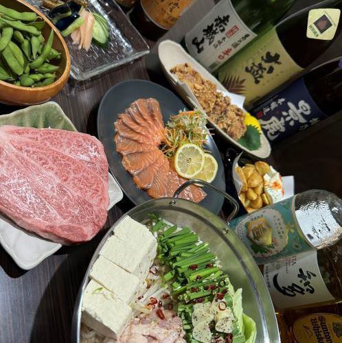 お酒にも合うおつまみも充実！お仕事帰りの一杯にも◎