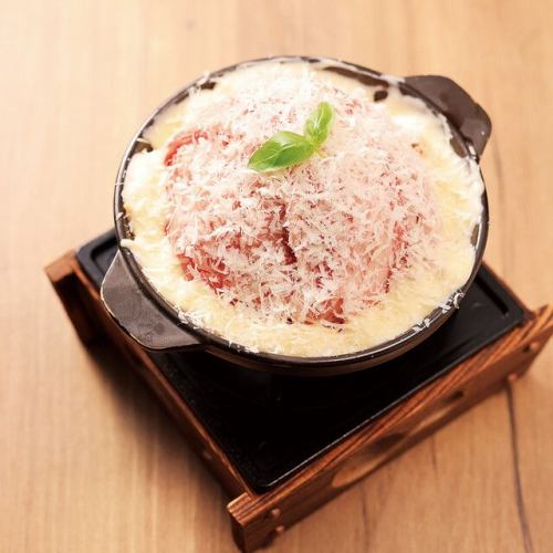 黒毛和牛のパルミジャーノチーズすき焼き