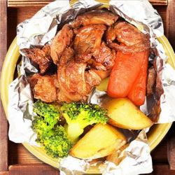 A5和牛烤肉和土豆