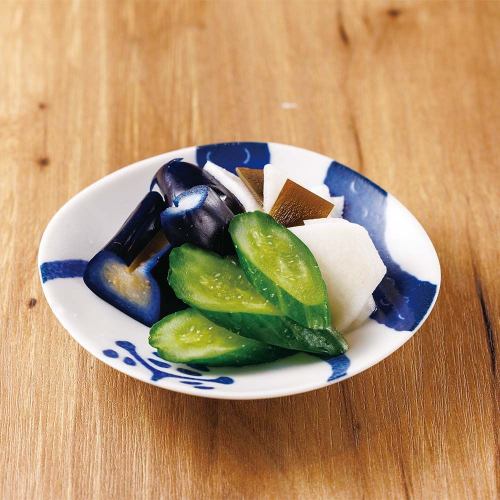 お漬物3種盛合せ