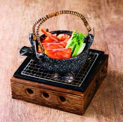 土瓶蒸し風 湯葉と鮭の土瓶鍋