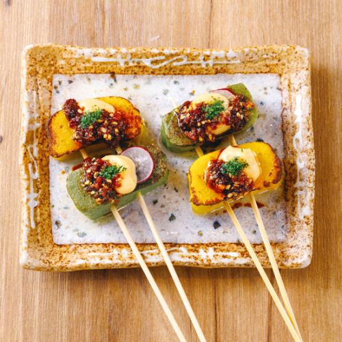 ライブ感ある炉端スタイル