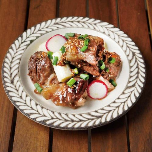 【阿波黒牛】特選トロスジ鉄板タレ焼き