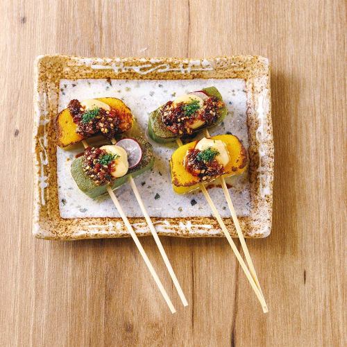 生麩田楽 白味噌／サクサク醤油