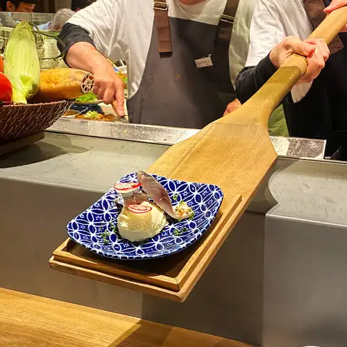 臨場感たっぷりカウンター