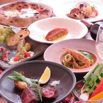 [Cooking only] For a special day◎ Authentic Italian, red beef dishes, etc. 6 dishes total 6000 yen