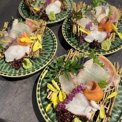 宴会用の各種コース料理