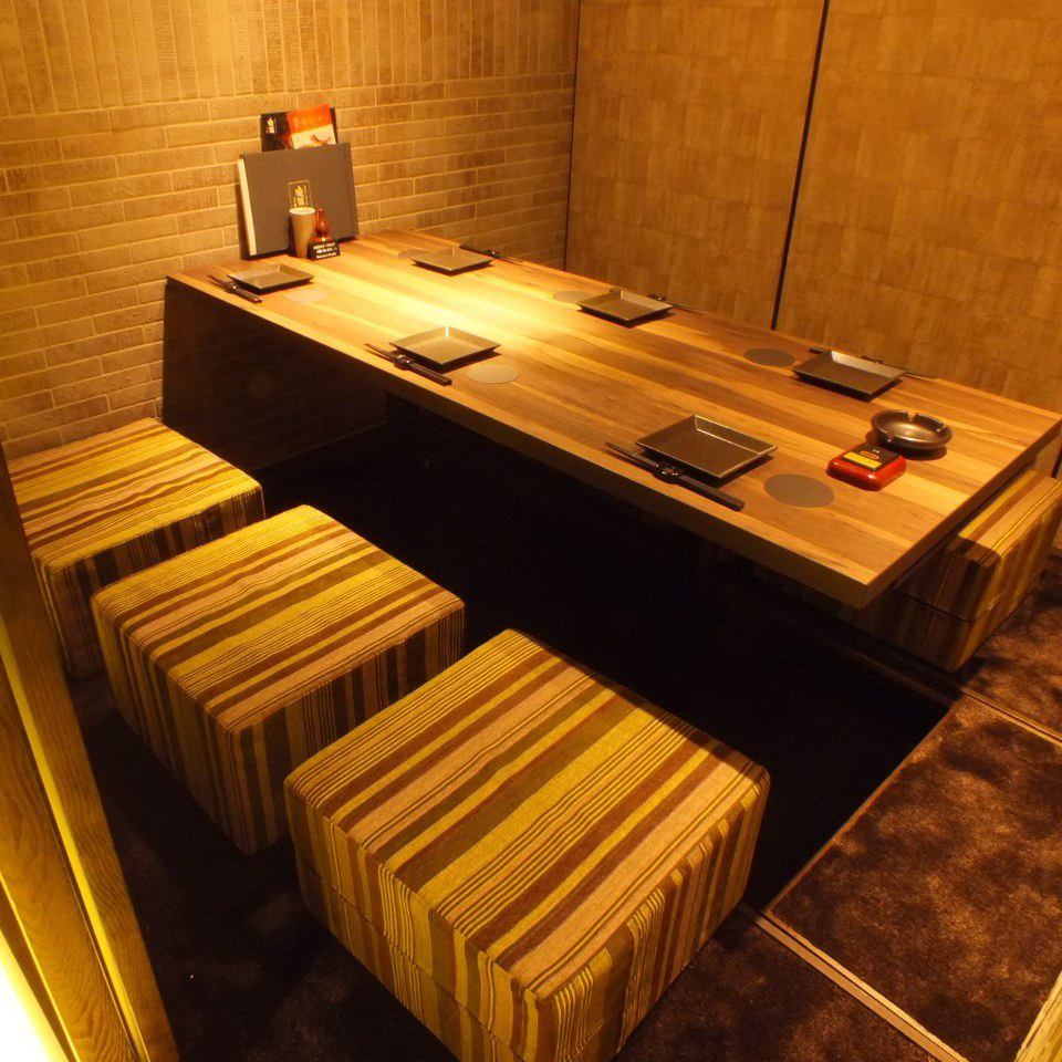 Atmosphere in a private room ◎ Japanese dining space for calm adults