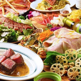 [After-party course] Available on the day! The luxurious snacks are the attraction! 5 dishes in total, 2.5 hours of all-you-can-drink, 3,850 yen