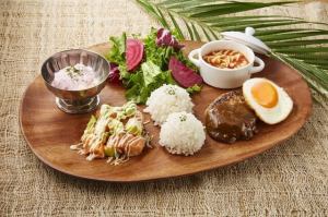 ハワイアンハーフプレート