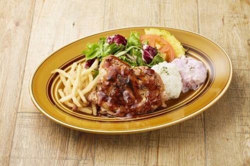 フリフリチキンプレート