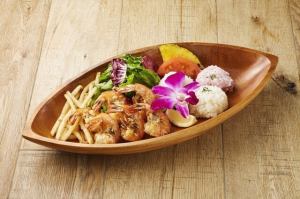 ガーリックシュリンププレート