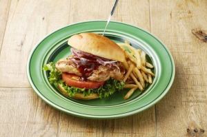 フリフリチキンバーガー