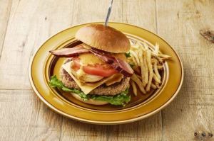 アボカドベーコンチーズバーガー