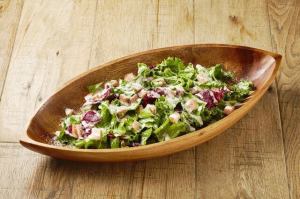 カリカリスパムのシーザーサラダ